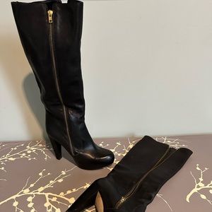 Loeffler Randall double zip tall boots
